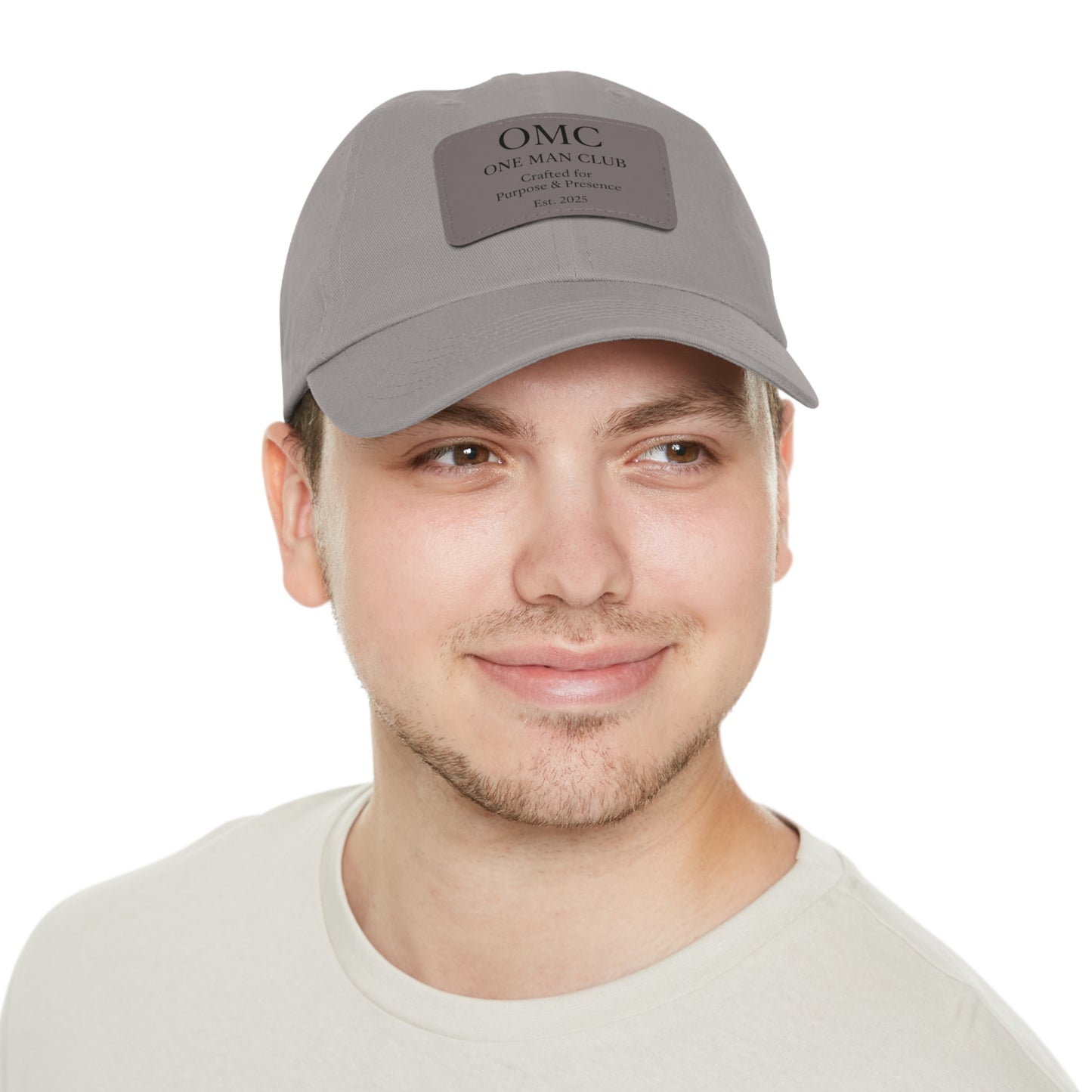 OMC | ONE MAN CLUB — Dad Hat Leather Patch Edition