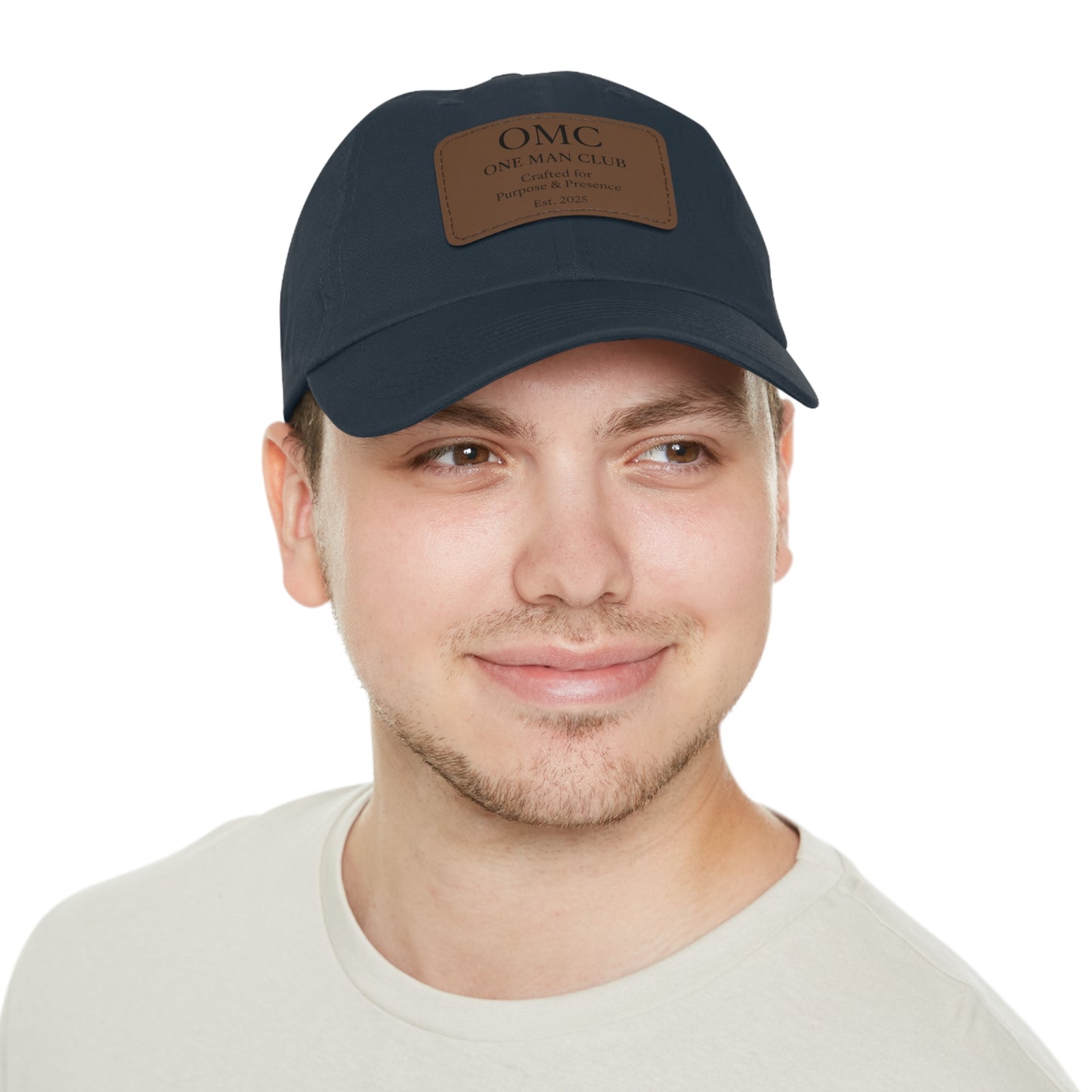OMC | ONE MAN CLUB — Dad Hat Leather Patch Edition