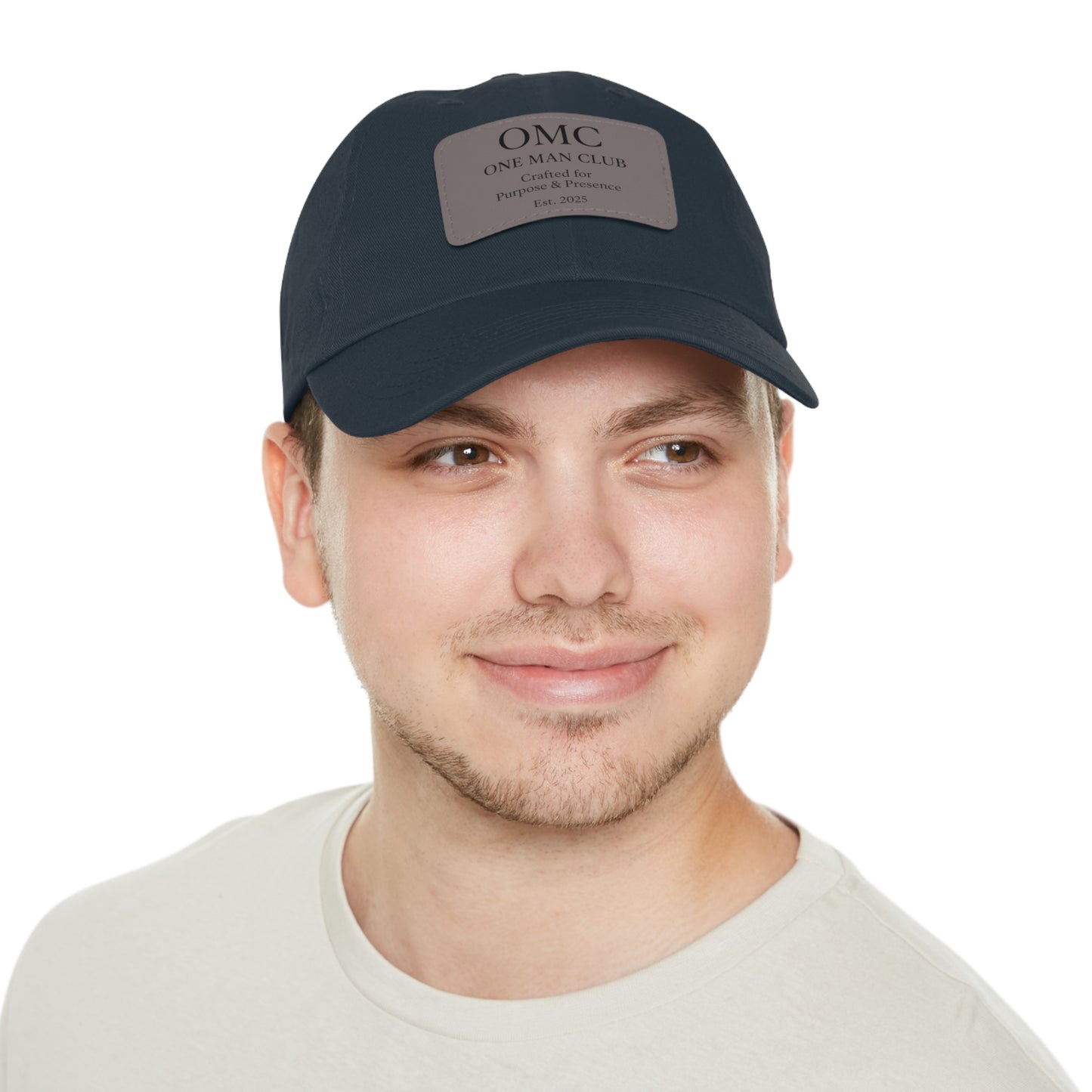 OMC | ONE MAN CLUB — Dad Hat Leather Patch Edition