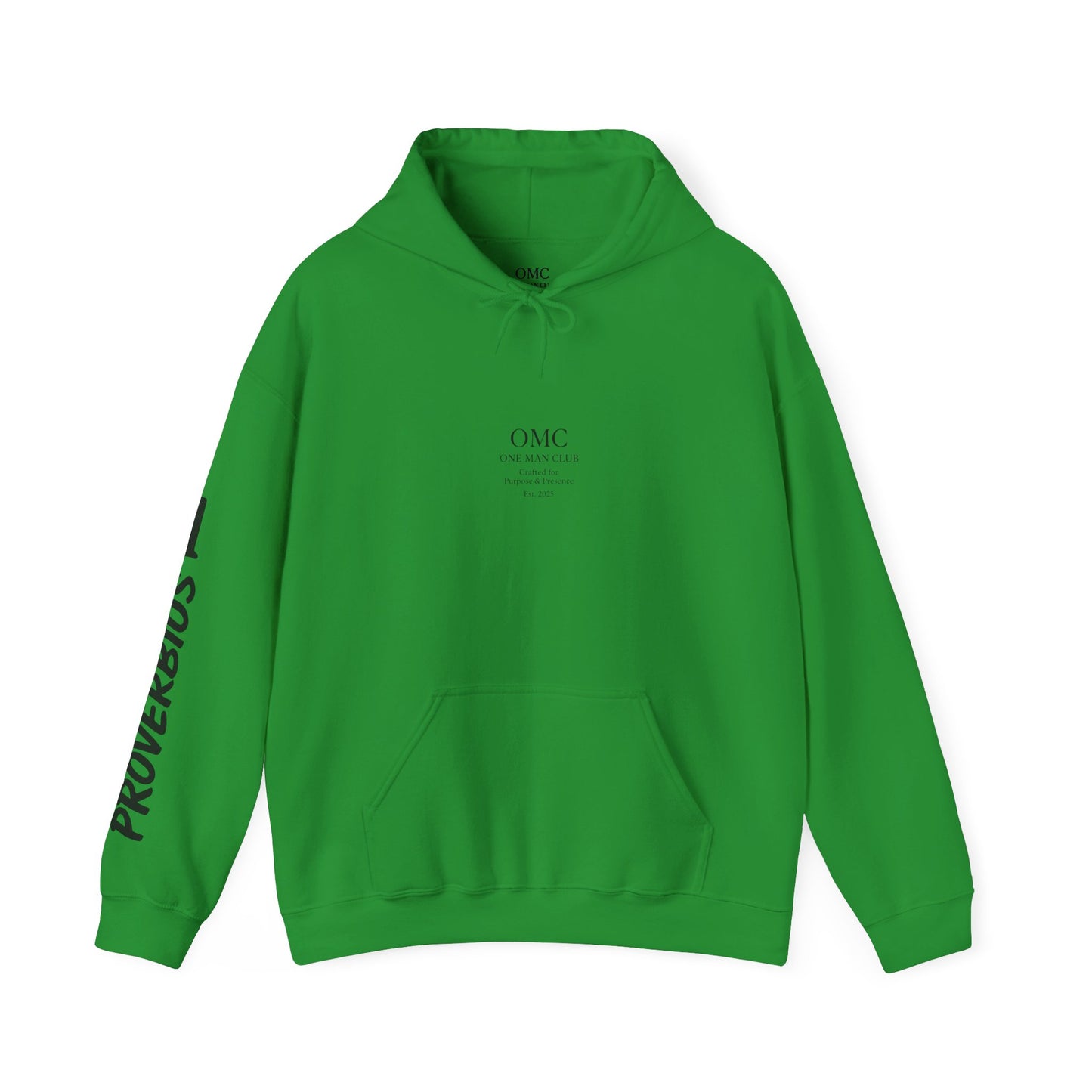 OMC | ONE MAN CLUB — PROVÉRBIO 1 - Heavy Blend Hoodie