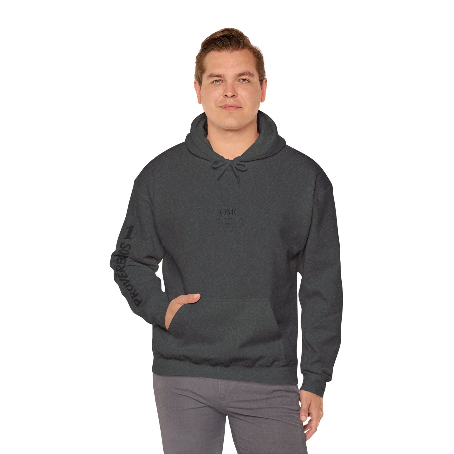 OMC | ONE MAN CLUB — PROVÉRBIO 1 - Heavy Blend Hoodie