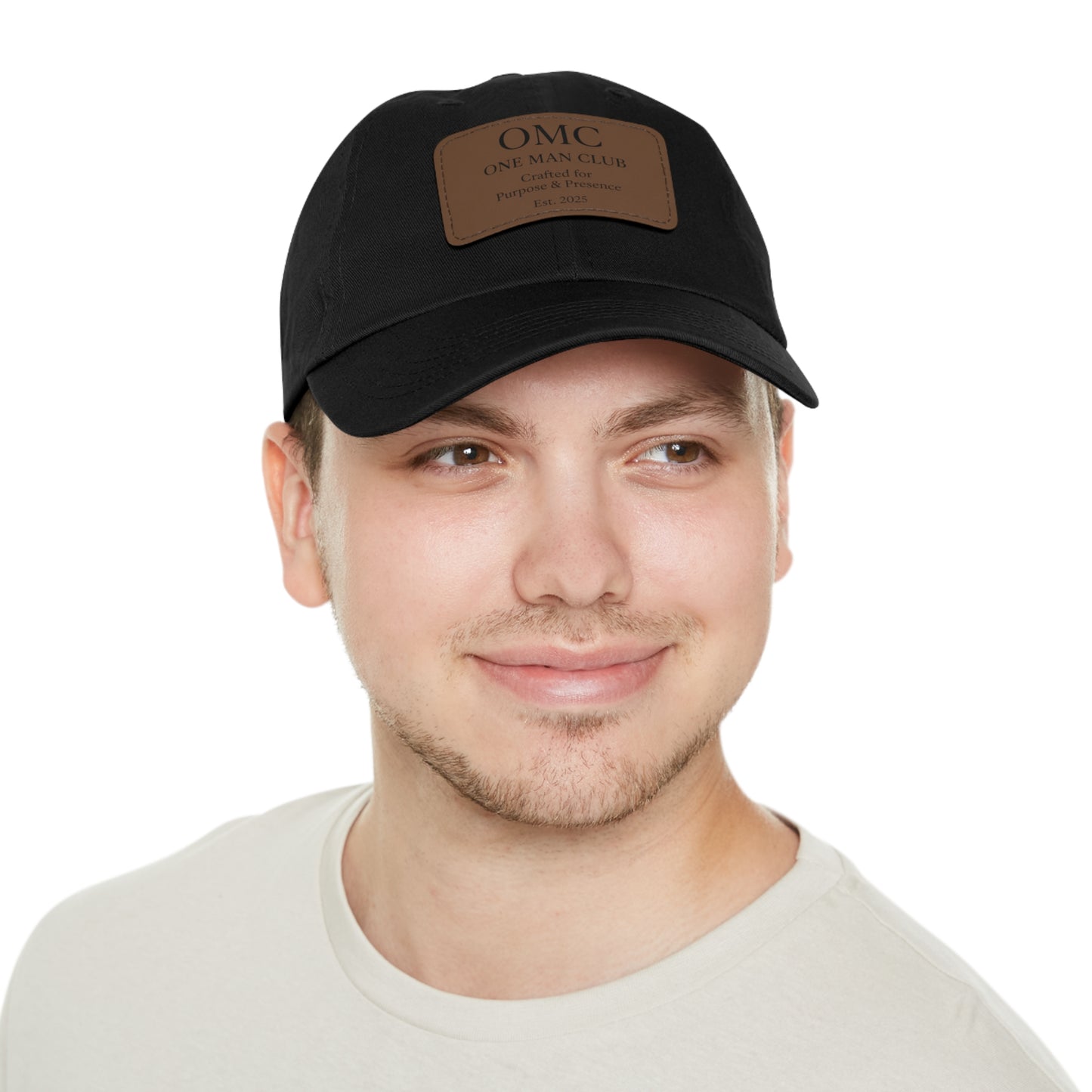 OMC | ONE MAN CLUB — Dad Hat Leather Patch Edition