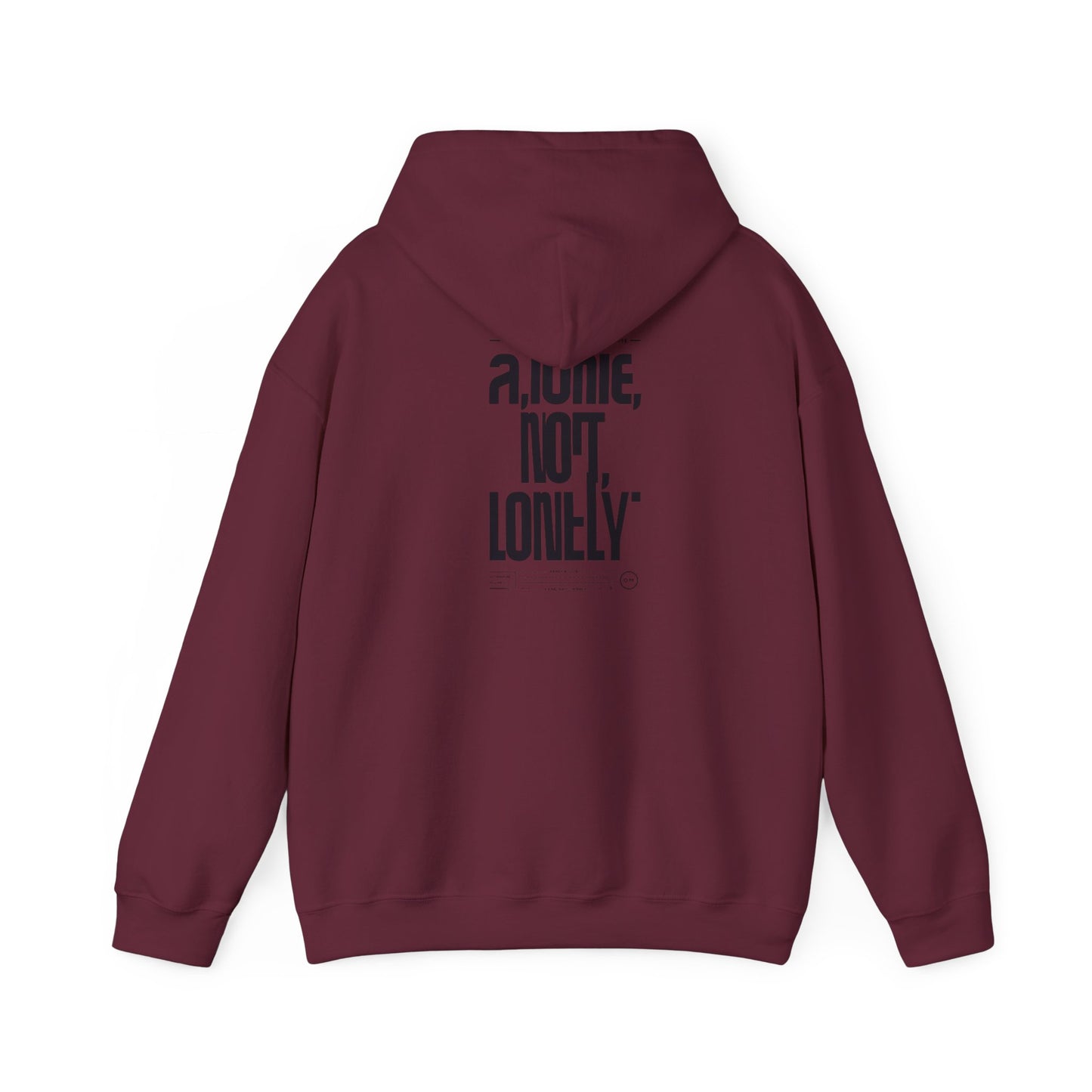 WTO | ONE MAN CLUB — “Alone, Not Lonely” Pullover Hoodie