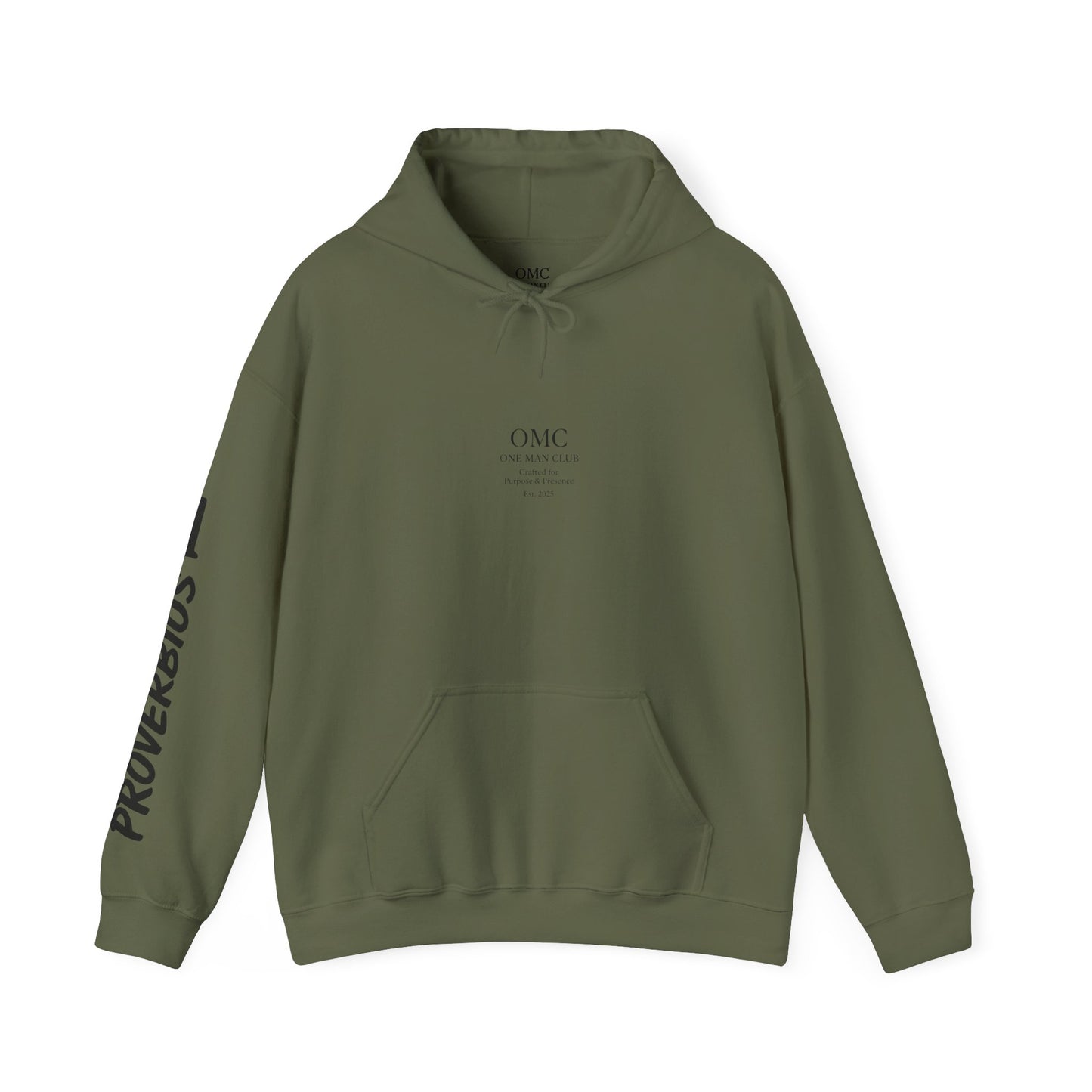 OMC | ONE MAN CLUB — PROVÉRBIO 1 - Heavy Blend Hoodie