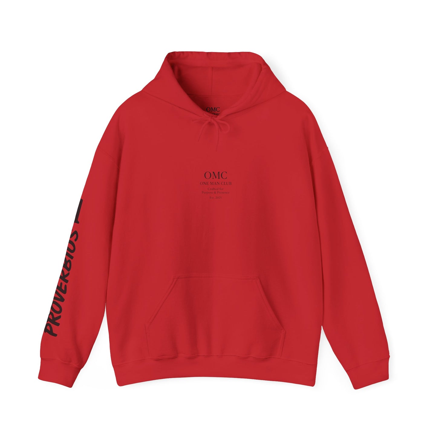 OMC | ONE MAN CLUB — PROVÉRBIO 1 - Heavy Blend Hoodie