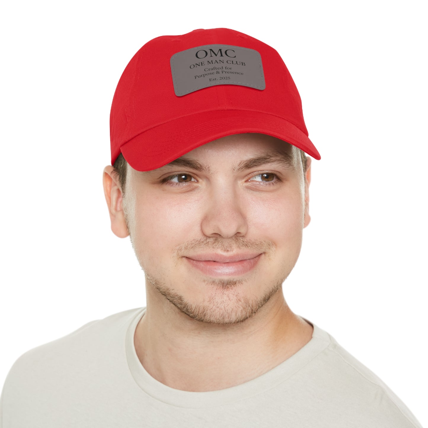 OMC | ONE MAN CLUB — Dad Hat Leather Patch Edition