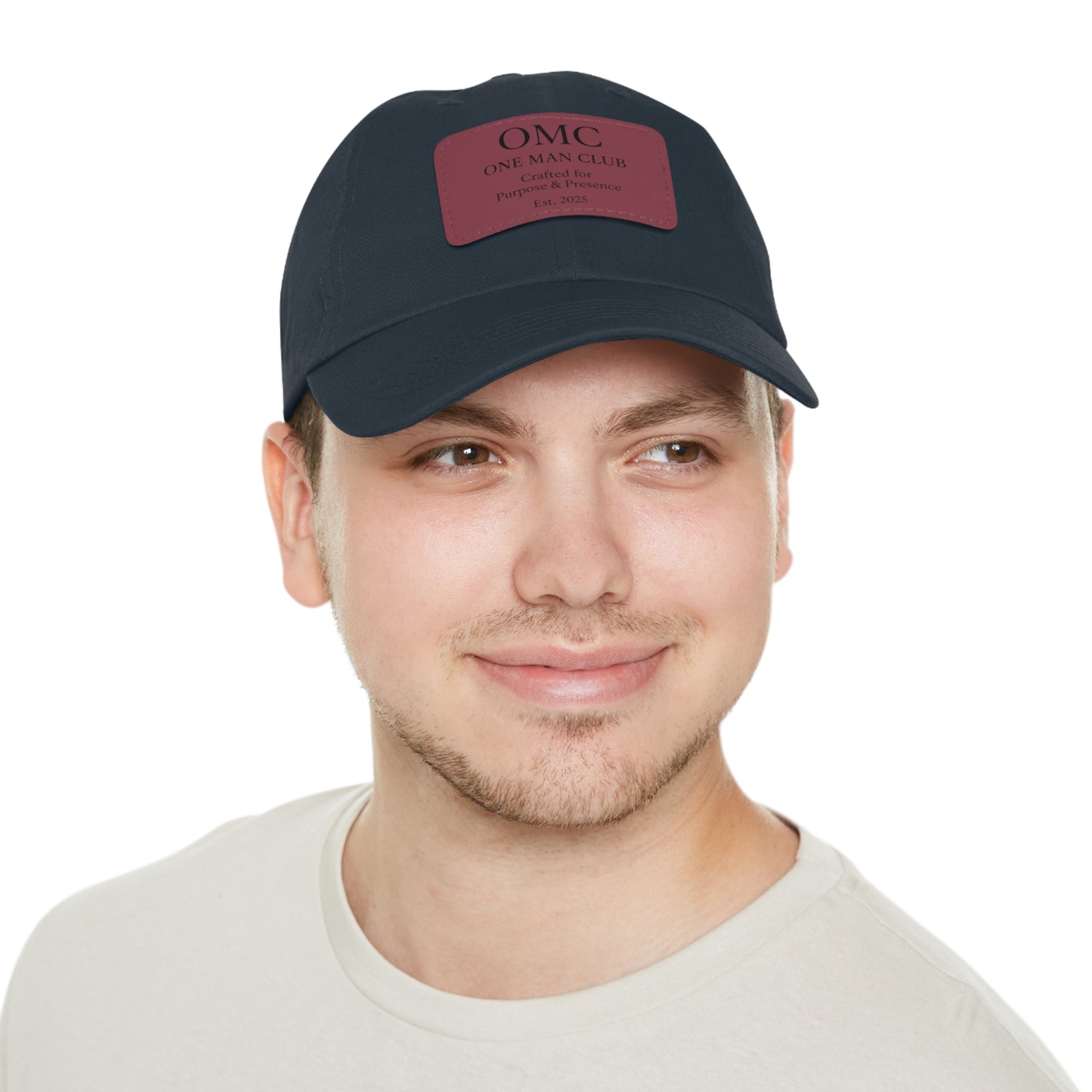 OMC | ONE MAN CLUB — Dad Hat Leather Patch Edition