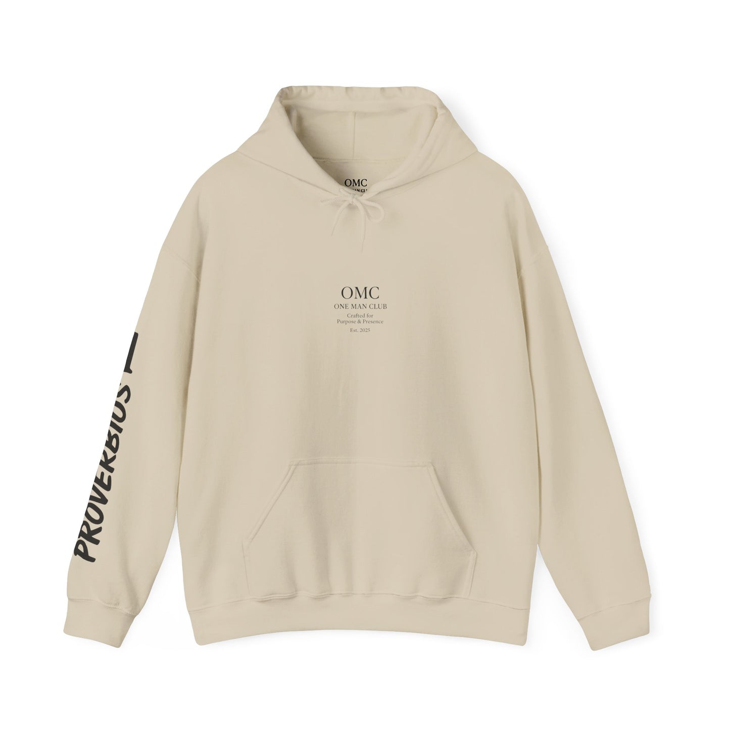 OMC | ONE MAN CLUB — PROVÉRBIO 1 - Heavy Blend Hoodie