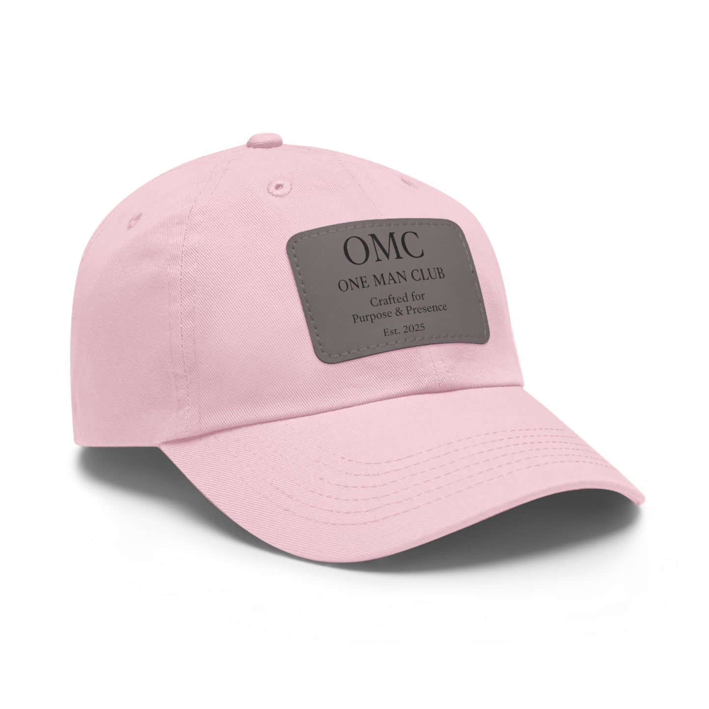 OMC | ONE MAN CLUB — Dad Hat Leather Patch Edition