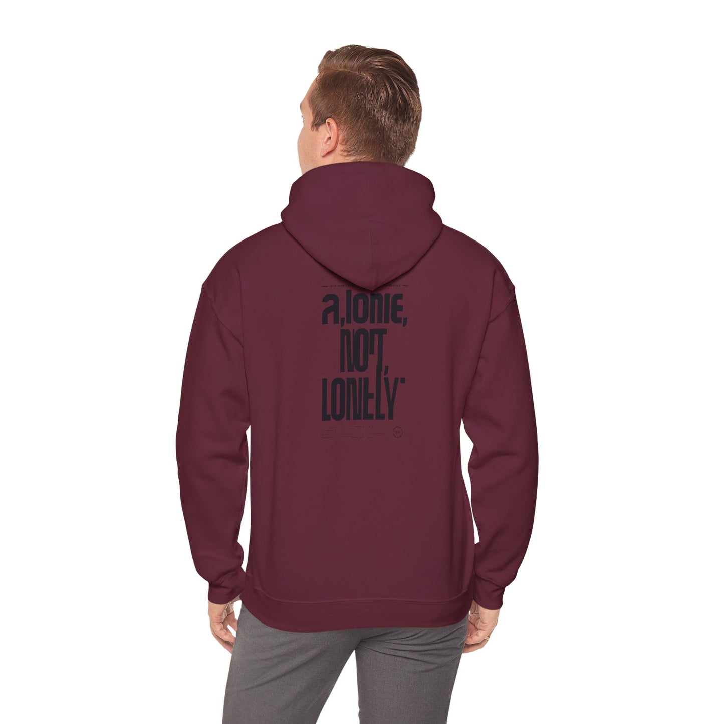 WTO | ONE MAN CLUB — “Alone, Not Lonely” Pullover Hoodie