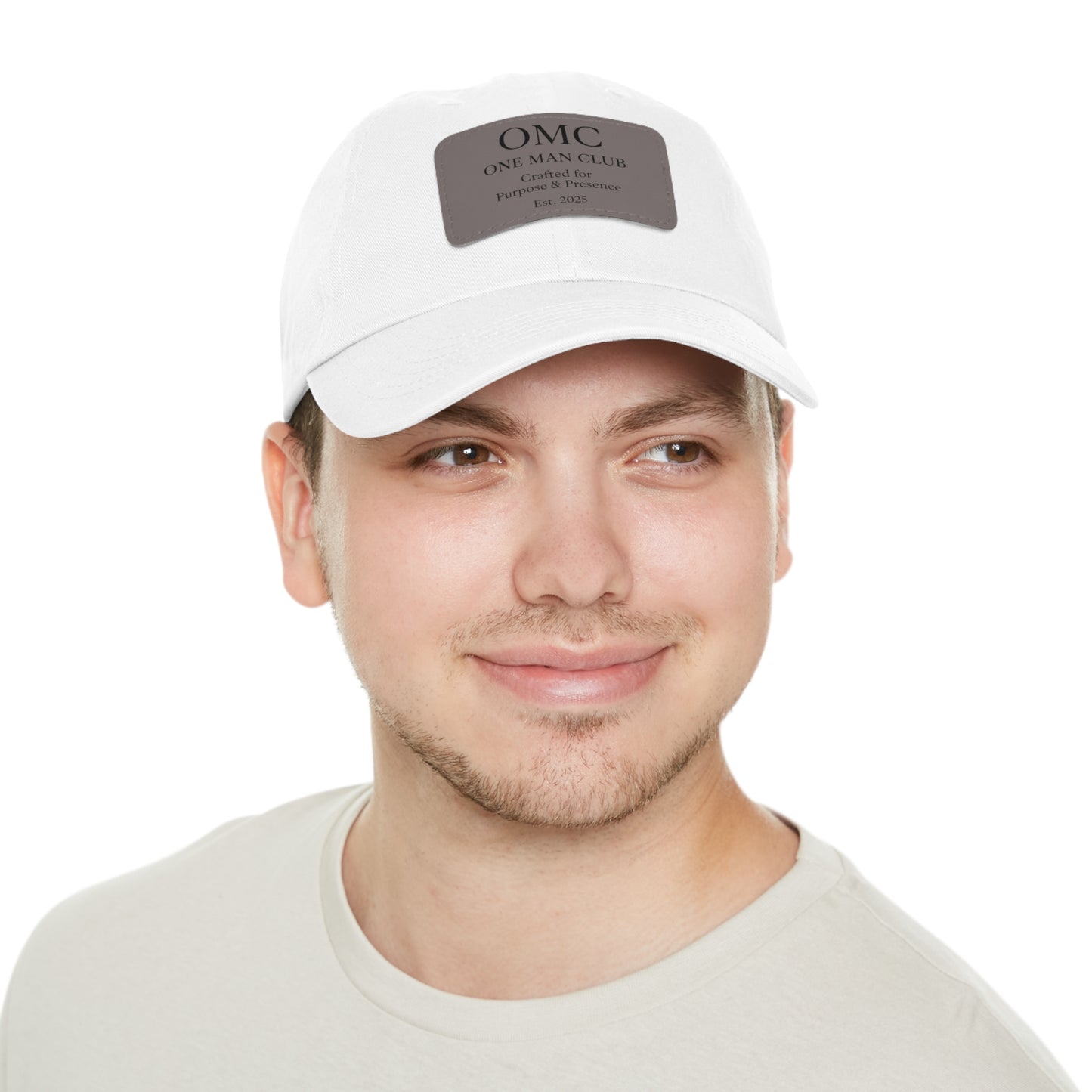 OMC | ONE MAN CLUB — Dad Hat Leather Patch Edition