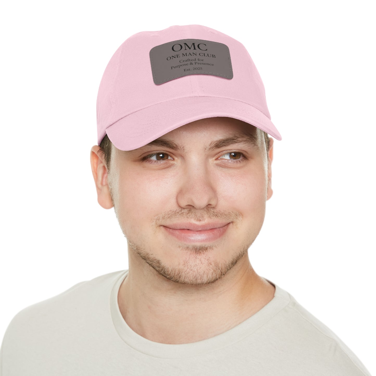 OMC | ONE MAN CLUB — Dad Hat Leather Patch Edition