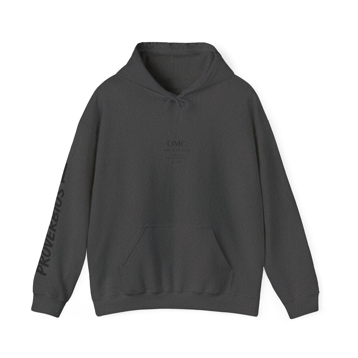 OMC | ONE MAN CLUB — PROVÉRBIO 1 - Heavy Blend Hoodie