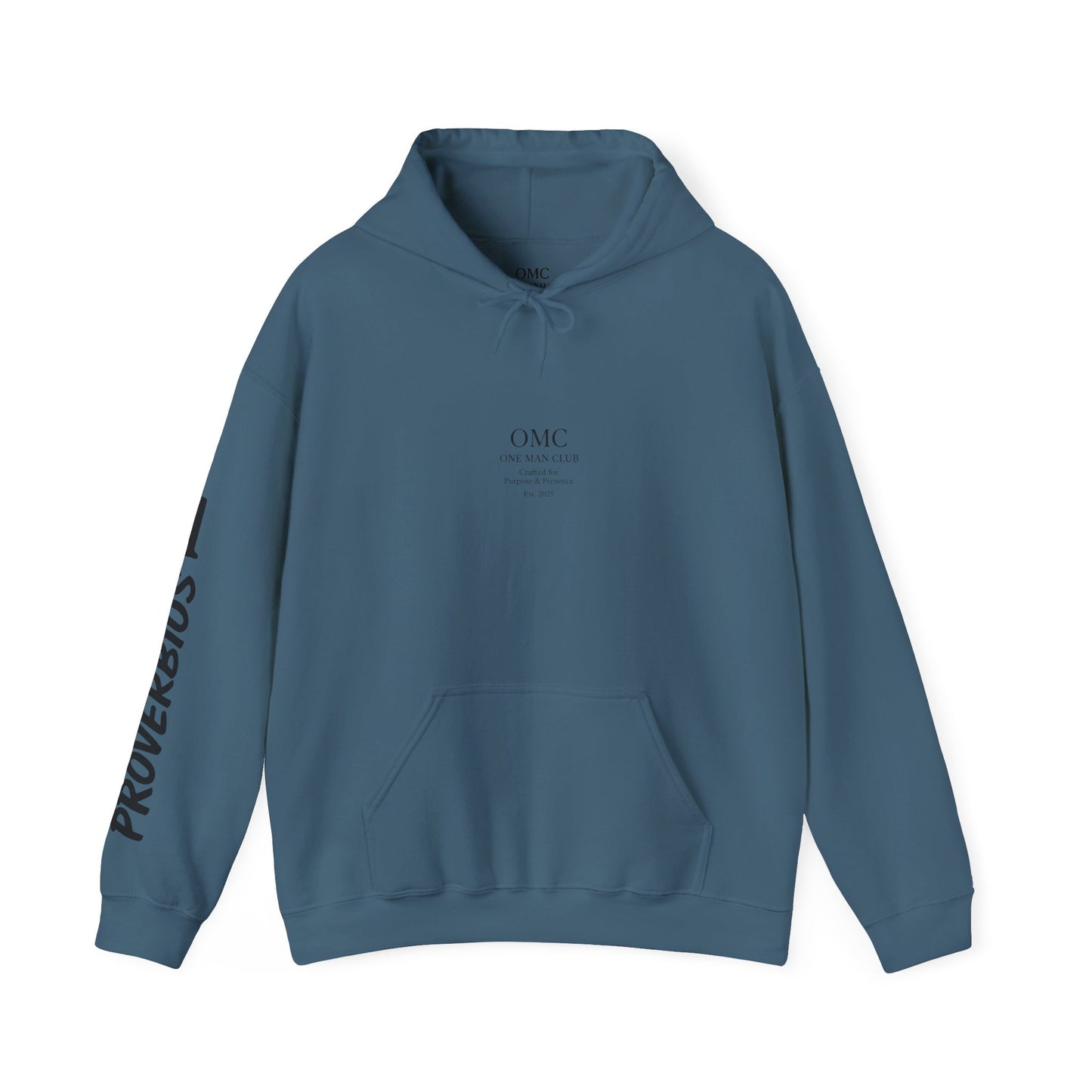 OMC | ONE MAN CLUB — PROVÉRBIO 1 - Heavy Blend Hoodie
