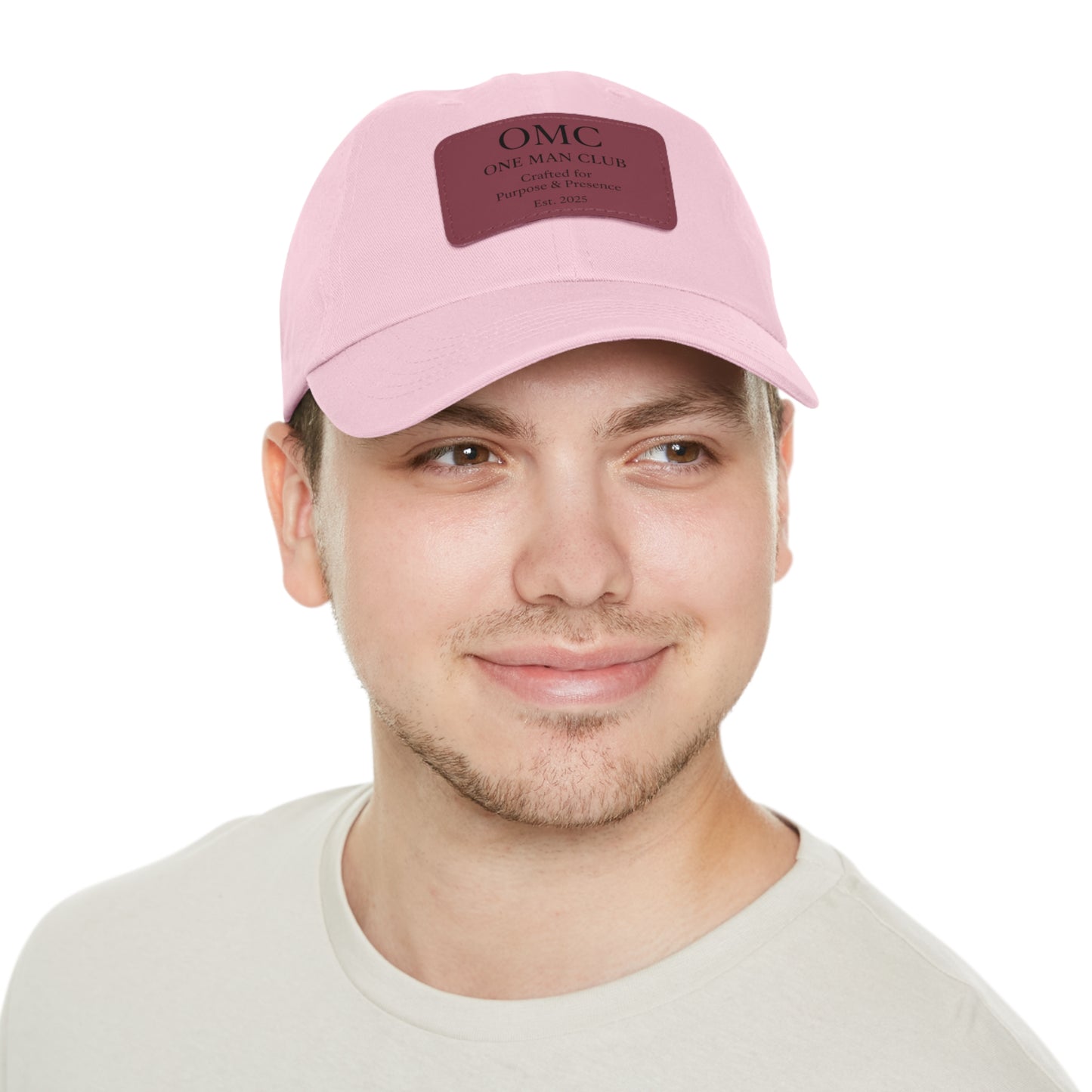 OMC | ONE MAN CLUB — Dad Hat Leather Patch Edition