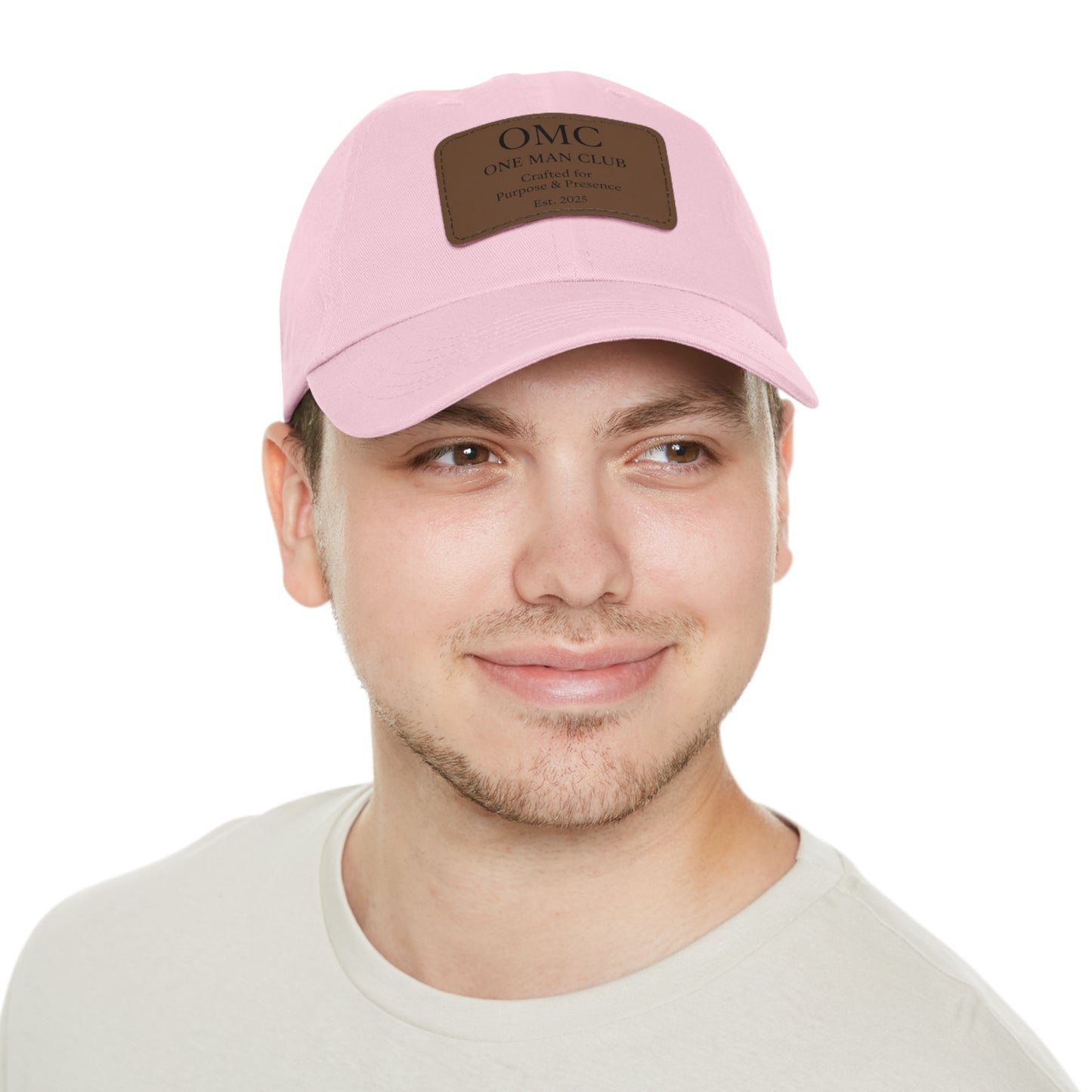 OMC | ONE MAN CLUB — Dad Hat Leather Patch Edition