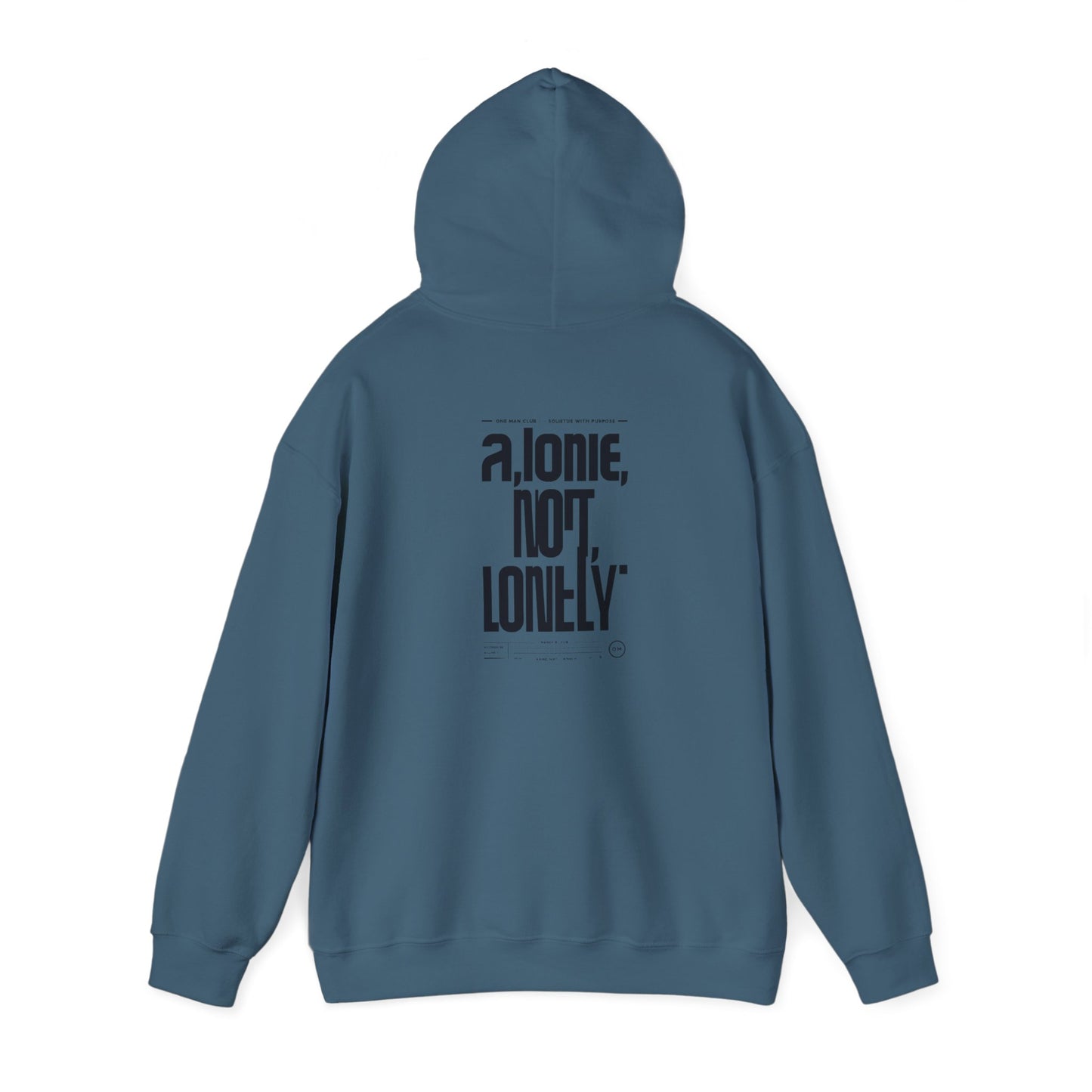 WTO | ONE MAN CLUB — “Alone, Not Lonely” Pullover Hoodie