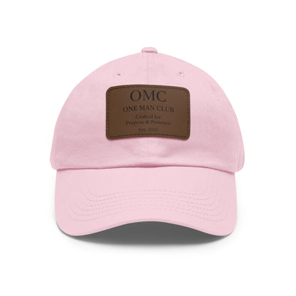 OMC | ONE MAN CLUB — Dad Hat Leather Patch Edition
