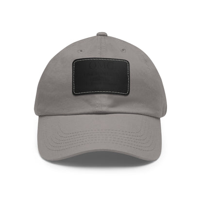 OMC | ONE MAN CLUB — Dad Hat Leather Patch Edition