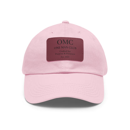 OMC | ONE MAN CLUB — Dad Hat Leather Patch Edition