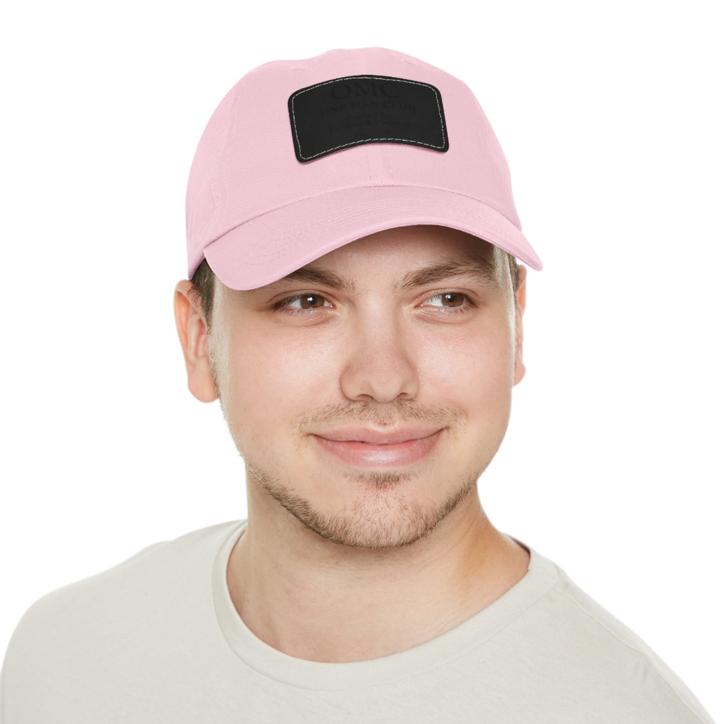 OMC | ONE MAN CLUB — Dad Hat Leather Patch Edition