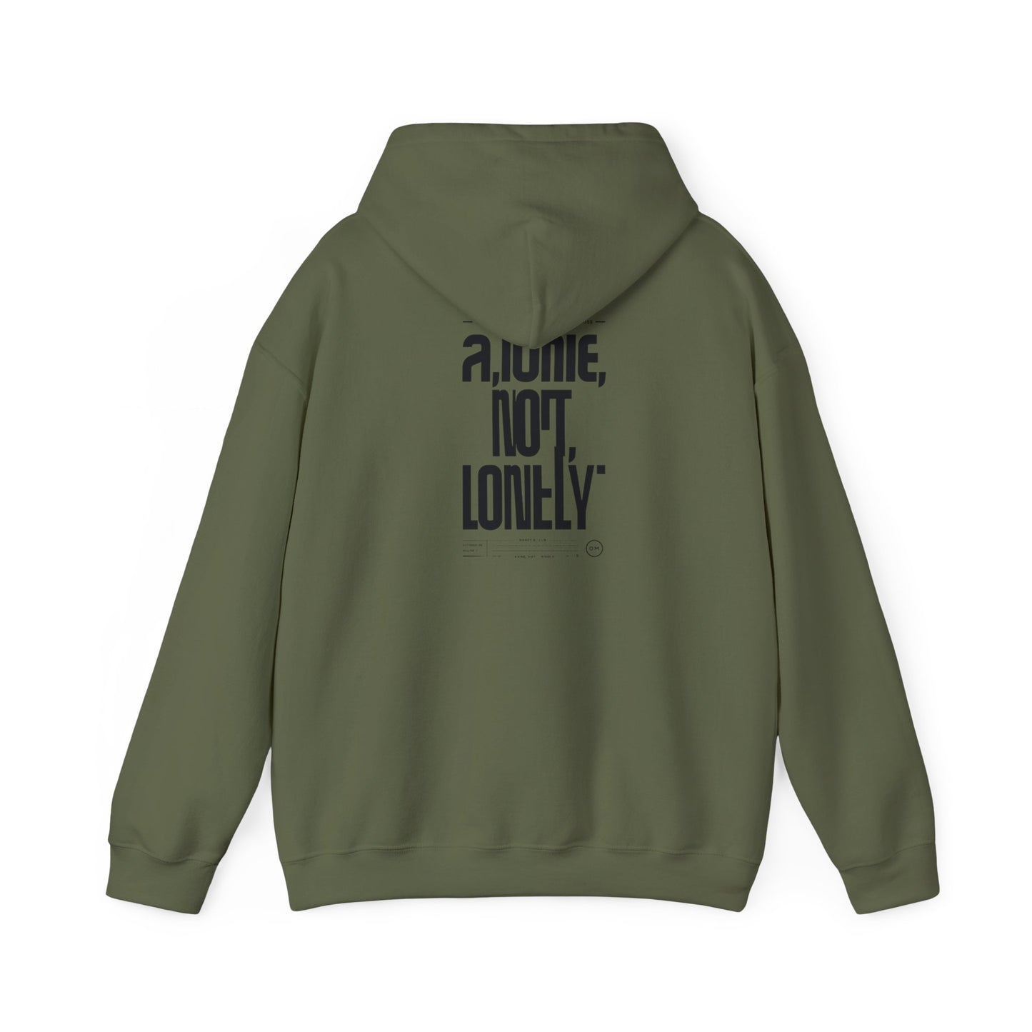 WTO | ONE MAN CLUB — “Alone, Not Lonely” Pullover Hoodie