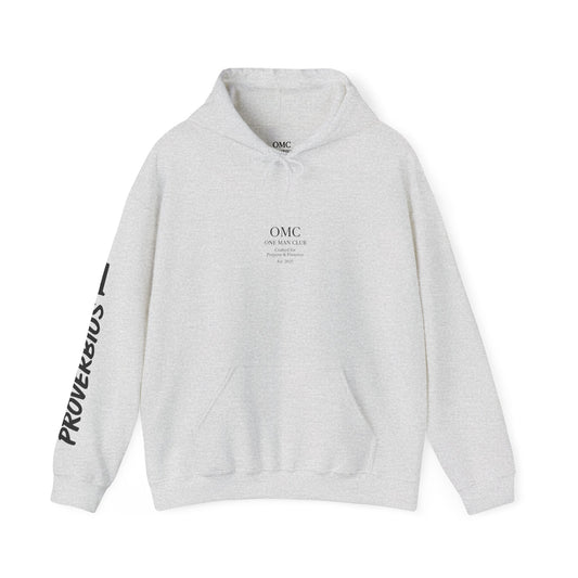 OMC | ONE MAN CLUB — PROVÉRBIO 1 - Heavy Blend Hoodie